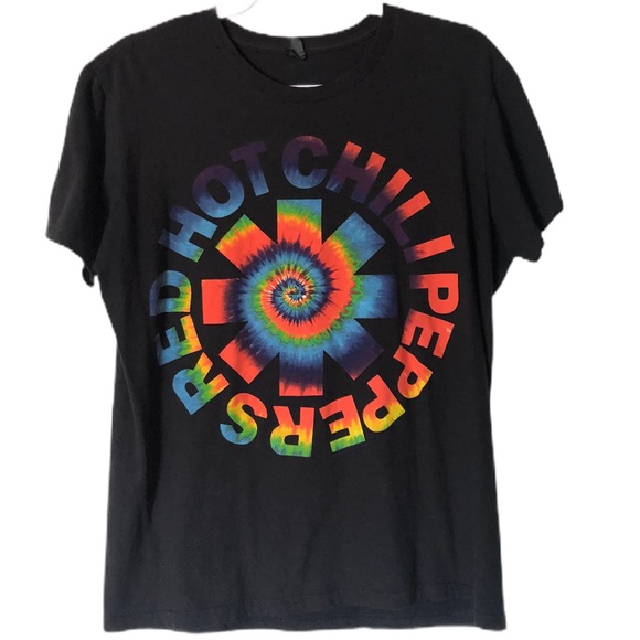 Red Hot Chili Peppers Tie Dye Tee - Picture 1 of 4